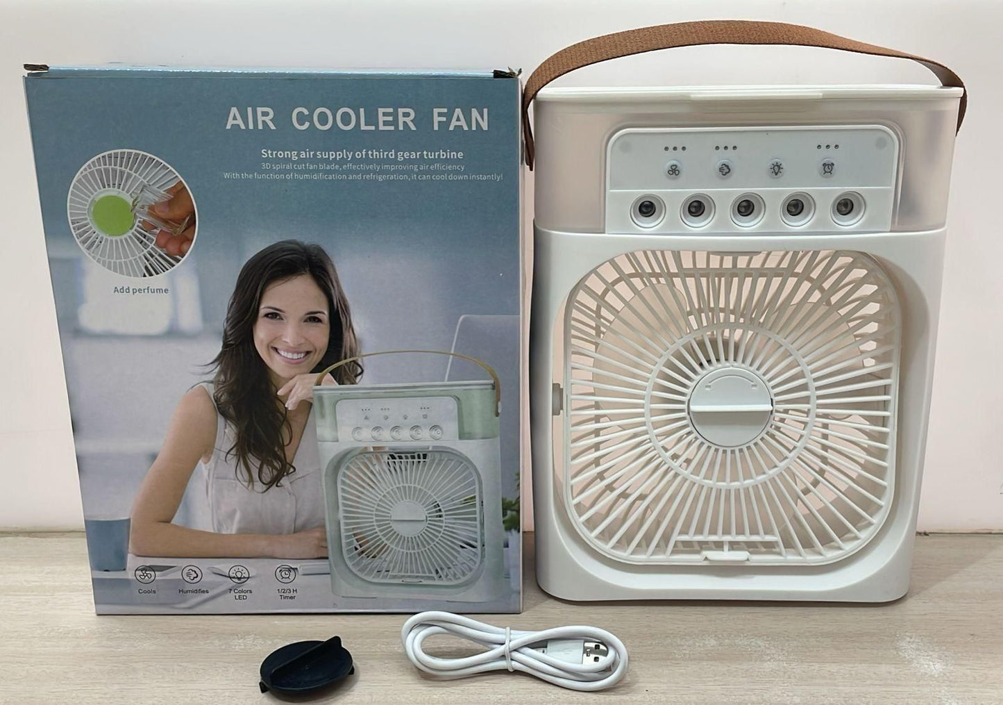 Fan Air Cooler USB Rechargeable